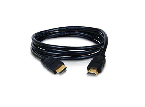 Terabyte 5 Meter HDMI Male to HDMI Male Cable TV Lead 1.4V High Speed Ethernet 3D Full HD 1080p HDMI Cable (Black For Computer, Laptop, Tablet)
