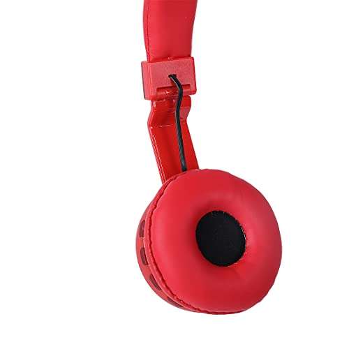 URBAN AUDIO Listening is Connecting Extrab Bass Headphone- Red (Model Name- UBH-104) 4