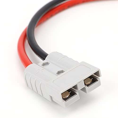 50A 600V Forklift Battery Charger Connector with Extension Cable - Heavy Duty Charging Plug for Forklift Charging Cables 4