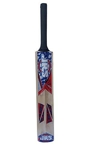 JRS lite Popular Willow Wood Cricket Bat with Wicket Set & 1 Tennis Ball for Kids Cricket kit Pack of 1 (8-10 Year Year Old Kids) 3