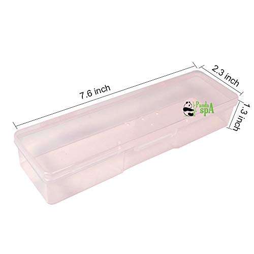 PandaSpa Personal Tool Box for Professional Manicurist Nails Pedicure Small size (Pack of 1, Pink) 2