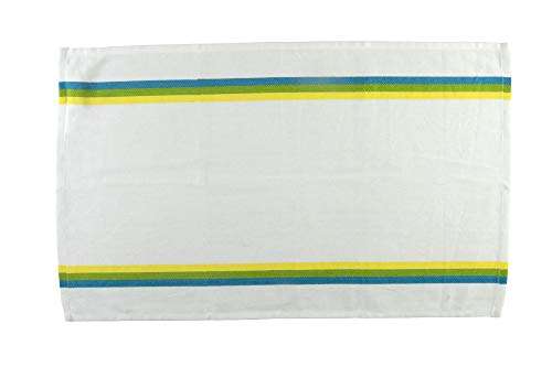 Neolino Kitchen Dish Towels, Herringbone Weave Kitchen Towels, 100% Cotton (Size: 15x25 Inch), Highly Absorbent Bar Towels & Tea Towels - (Set of 12)-Turquoise 6