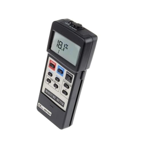 Electronic Moisture Meter for Rubber Industries Construction Materials Fabric and Textiles Wood Chips Inorganic Powders Food Products Alongwith Factory Calibration Certificate Model: Lutron MS-7000 1