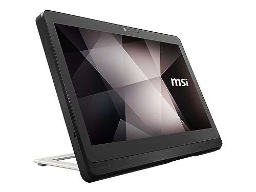 MSI PRO 16 Flex 8GL-061US AIO Desktop, 15.6" HD Touchscreen, Intel Celeron N4000, 4GB Memory, 256GB SSD, WiFi 5, BT 4.2, Fanless, Windows 10 PRO 2