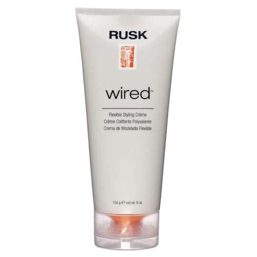 RUSK Designer Collection Wired Flexible Styling Creme, Lifts, Shines, and Creates Soft, Gravity-Defying Body, 6 oz 1