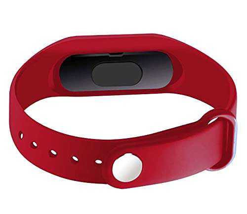 XTIME Slim Digital Led Bracelet Band Watch (Black Dial Red Colored Strap) for Boys and Girls 2