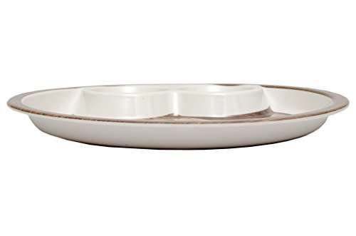 Homestrap Mayfair Melamine Multi Purpose Serving Set for Chaat, Paani Puri, Snacks, Thali, Platter Set - 5 Pc 5