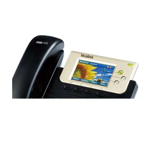 Yealink YEA-SIP-T32G 1-Handset Landline Color IP Phone with POE and 3-Inch LCD 4