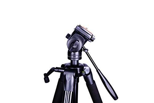 Powerpak Video-X5 5.6ft Lightweight Portable Aluminium Tripod Stand with Bag for Video & DSLR Cameras Payload 5Kg 5