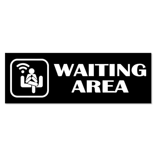 SIGN EVER Waiting Area Sign Boards For Office Hospital Bank Clinic Signage Medical College Doors Commercial Signage Boards L x H 30 Cm x 10 Cm