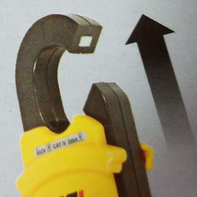 UEI Test Instruments DL200 CATIII Clamp-On Meter and Voltage Tester 3