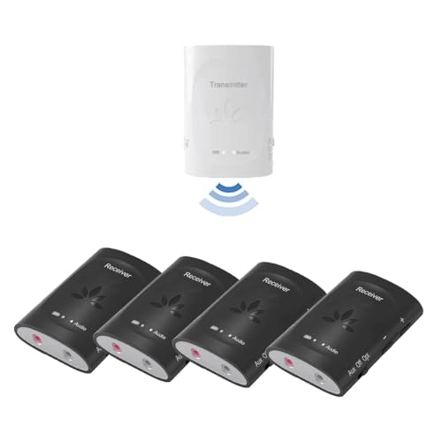 Avantree Audiplex Set with 1 More Add-on Receiver Bundle, Long Range & Low Latency for TV, AV Receivers, Projectors, Broadcast, and Church
