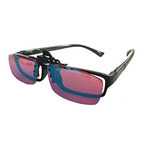 Color Blind Glasses Clip - Color Blind Glasses are Frameless and Easy to Install (Single Clip) 1