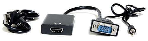ConnectPRO VGA to HDMI Converter Output 1080P HD Audio TV AV HDTV Video Cable Adapter 4