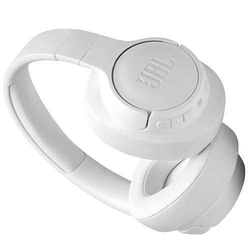 JBL Tune 710BT - Wireless Bluetooth Headphones Bundle with Deluxe CCI Carrying Case (White) 6