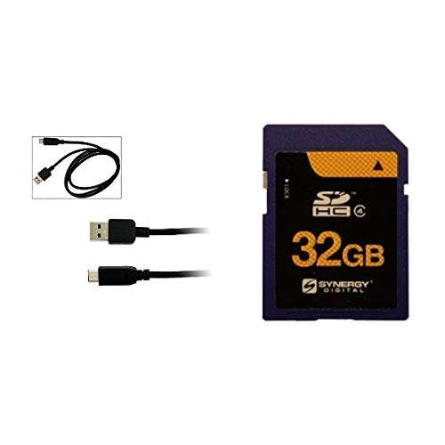 Accessory Kit Compatible with Synergy Digital, Works with Panasonic AG-AC30 Camcorder includes: GP-22 Tripod, SY-SD64GB Memory Card 1