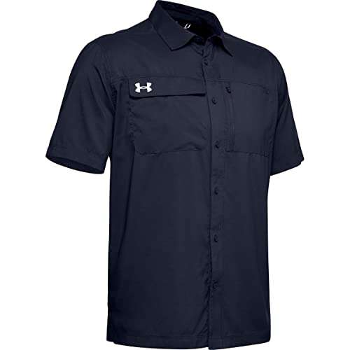 Under Armour Men's Husky Boys Sports, Midnight Navy/White