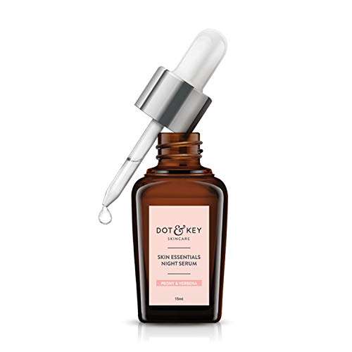 Dot & Key Skin Essentials Night Serum, for all skin types, night serum for skin glow and anti ageing - Paraben Free 1