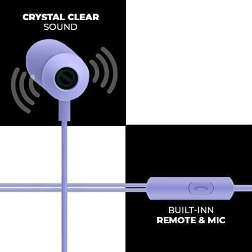 Earphone For Samsung Galaxy On8, Z2, On7, On Nxt, J7, On7 Pro, S7 Edge, J7 Prime, J5 Prime, J5 2016, J2 2016, J7 2016, A9 Pro, On5 Pro, A8, J3 Pro, J2 Pro Universal Wired Earphones Headphone Handsfree Headset Music with 3.5mm Jack Hi-Fi Gaming Sound Music HD Stereo Audio Sound with Noise Cancelling Dynamic Ergonomic Original Best High Sound Quality Earphone - (White, BRT.B1, BOT) 3