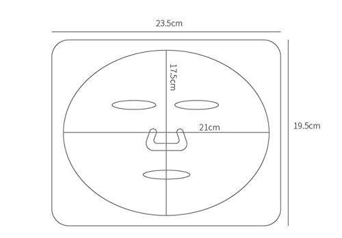 WOIWO 5 PCS Seaweed Mask Mold PVC Mask Tray Film With Mask Plate Plastic Sheet Plastic Blister DIY Mask Makeup Tool 6