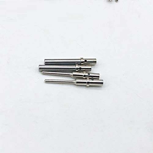 Davitu 20set DTM 0462-201-20141/AT62-201-20141 0460-202-20141 Solid Terminal Size 20 AWG Deutsch Pin Female Male - (Color: Male)