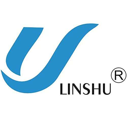 LINESO 6 Pack Straight SATA III Cable 6.0 Gbps 18 Inches (red) 6