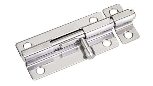 Richelieu Hardware BP556170 4" Stainless Steel Barrel Bolt 1