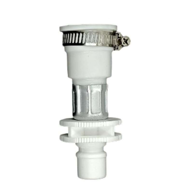 Fully Automatic Washing Machine Tap Adapter - Durable Water Pipe Connector, Easy Install - White 1