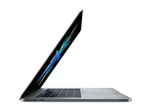 Apple MacBook Pro with Touch Bar (Mid 2017), 15.4in, Intel Core i7-7820HQ Quad-Core 2.9GHz, 512GB, 16GB DDR3, 802.11ac, Bluetooth, macOS 10.12.5 Sierra, Space Gray (Renewed) 1