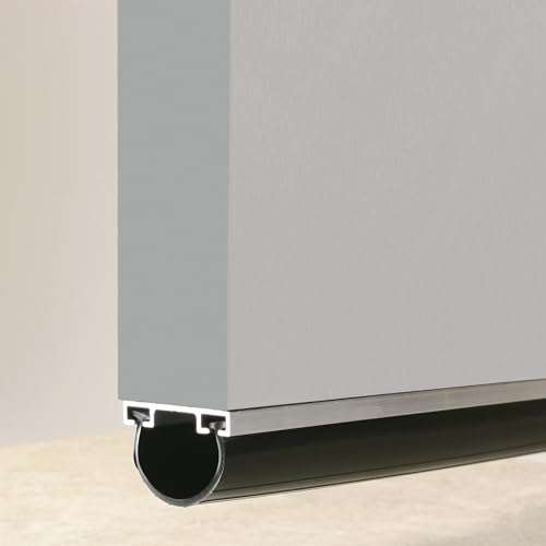 M-D Building Products 87668 18-Feet Universal Aluminum and Vinyl Garage Door Bottom, Black 4