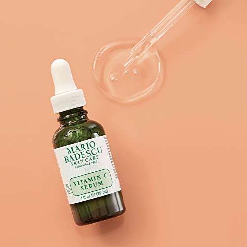 Mario Badescu Vitamin C Serum for All Skin Types | Lightweight Serum with Vitamin C & Sodium Hyaluronate | Visibly Reduces Signs of Aging | 1 Fl Oz (Pack of 1) 6