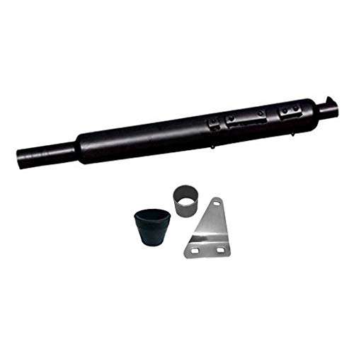 Dhe Best SIL116 Bike Bullet Silencer Exhaust Customized Long Bottle Punjab Dholki Black Silencer for Royal Enfield All Models