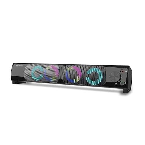 ZEBRONICS Zeb Wonderbar 10 USB Powered 2.0 Computer Speaker with RGB Lights 1