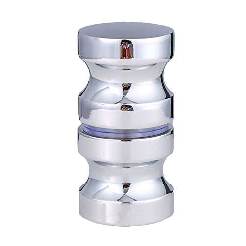 BINGDONGA Door Locks for bedrooms Stainless Steel Back-to Back Glass Door Knob Puller Push Bathroom Shower Cabinet Handle Single Glass Door Knob Home Hardware Door Handle 1