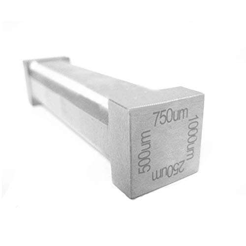 YUCHENGTECH Four Side Wet Film Coating Applicator Wet Film Coater Applicator Wet Film Coating Device Film Applicators Wet Film Width 80mm (250μm, 500μm, 750μm, 1000μm) 2