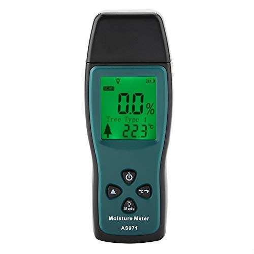 Wood Moisture Tester 0 to 40 ℃ Digital Moisture Moisture to accurately measure the percentage of water in firewood Flooring paper Corks and trees for industry 2