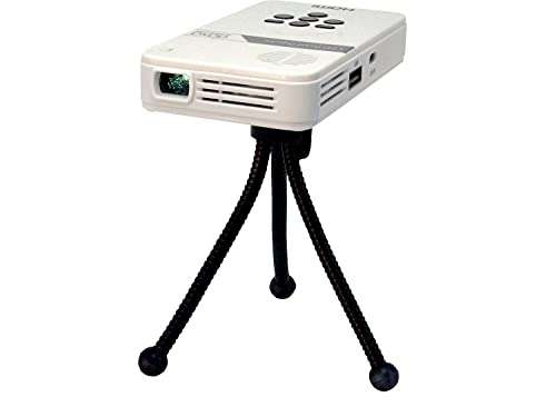 AAXA Technologies KP-101-01 AAXA LED Pico Micro Video Projector - Pocket Size Portable Mobile Mini Projector with mini-HDMI, built-in Media Player & Speakers, 3.5mm Aux Out, Micro SD/USB readers and 80 Min Lithium-Ion Battery 5