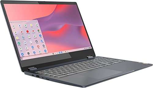 Lenovo Flex 3 2-in-1 Chromebook | 15.6" FHD Touch-Screen Laptop | Intel Pentium N6000 Processor | 8GB RAM | 192GB (64GB eMMC+128GB SD Card) | Intel UHD Graphics | Chrome OS | Blue 4