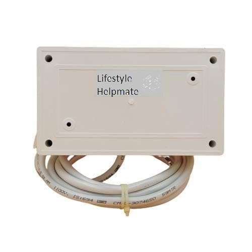 Lifestyle Helpmate 16A Electric Multi Outlet Extension Board Box with Mcb for Heavy Duty PVC White Pack of 1 (2.5 Mm 3000 Watts, 5 Meter Cable), 240 Volts 3