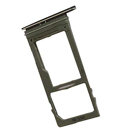 Galaxy S9+ Plus Sim Card Holder Slot Micro SD Card Tray Samsung G965 New Sold by Dougsgadgets (Black)