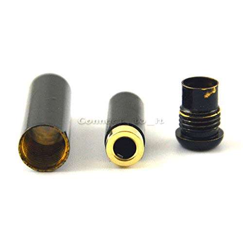 Headphone Adapter DIY 3.5mm Headphone Jack 3.5 mm Female Stereo Audio Connector 3 Pole Jack 4 Tracks for 4mm Cable 4