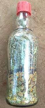 NILANI TRADERS Herbal Hair Oil Mix Single Bottle Glass Bottle 200ml pack 1