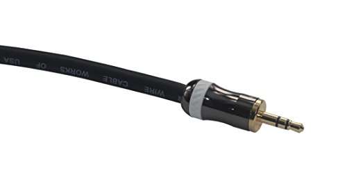 KK-A3.5to4 HiFi Cable - 3.5mm Male to 4-Male RCA Audio Adapter, Stereo Audio Splitter, Gold Plated Plug, 4n OFC Pure Copper Wire - 3.28ft (1M) 3