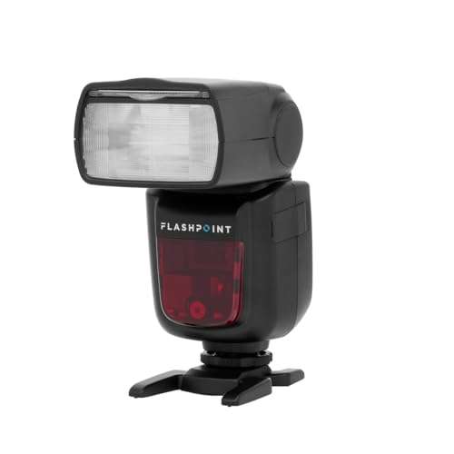 Flashpoint 2X Zoom Li-on R2 TTL On-Camera Flash Speedlight for Canon (V860II-N) + Glow Universal Bounce Diffuser + Flashpoint R2 Pro MarkII 2.4GHz Transmitter for Nikon 6