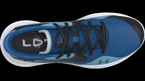 Under Armour Unisex Lockdown 7 Low, (401) Tech Blue/Nimbus Blue/Black, 8, US 4
