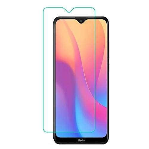 MYLBOO Case Compatible wlth Xiaomi Redmi 8A Case Redmi 8A Screen Protector for Soft Slim Flex TPU Silicone Case + [1 Pack] Full Screen Protector for Redmi 8A Cover (Black) 3