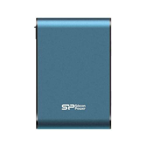 Silicon Power 1TB Rugged Portable External Hard Drive Armor A80, Waterproof USB 3.0 for PC, Mac, Xbox and PS4, Blue 4