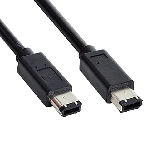 chenyang FireWire IEEE 1394 6 Pin to 6Pin FireWire 400 to 400 6-6 ilink Cable 1.8m Black 4