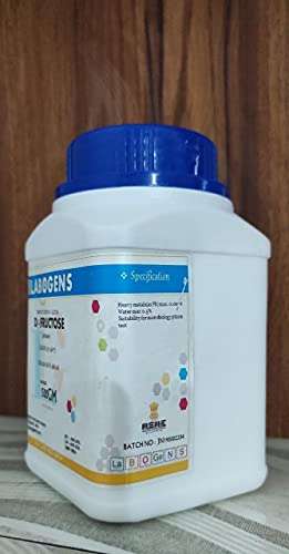 LABOGENS D-(-)-FRUCTOSE (levulose) 500GM, Assay : Min. 98% C6H12O6 M.W. 180.16,(CAS NO.57-48-7) 3