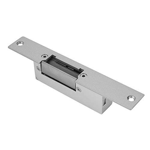 Taidda Electric Strike Lock, Access Control Electric Strike Lock NC NO Cathode for Wood Metal Door1# 4
